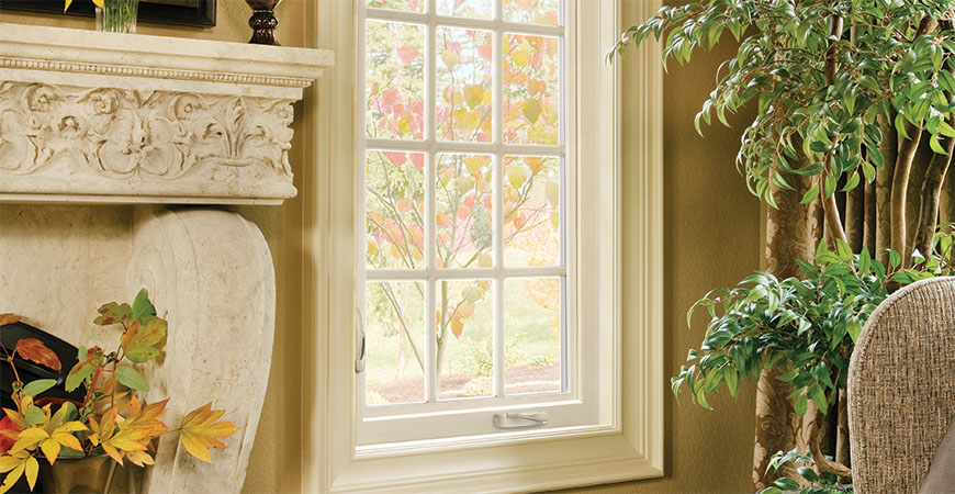 Casement awning window