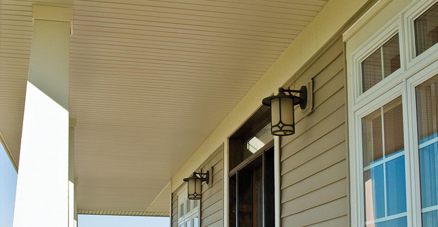 Alside's Charter Oak Vinyl Soffit