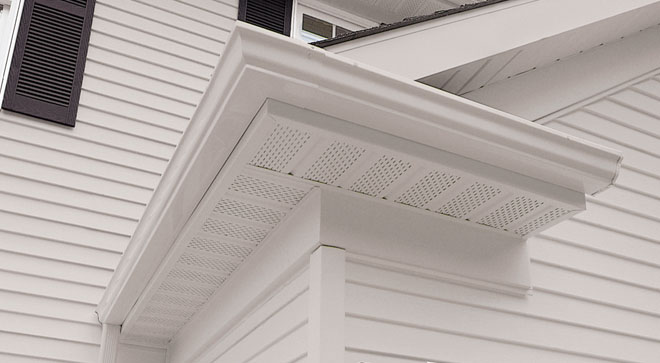 Alside Gutter Systems - White