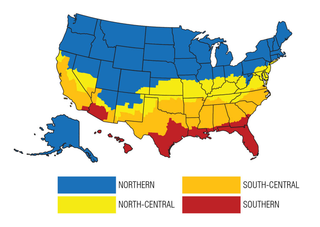 ENERGY STAR 7.0 Zone Map