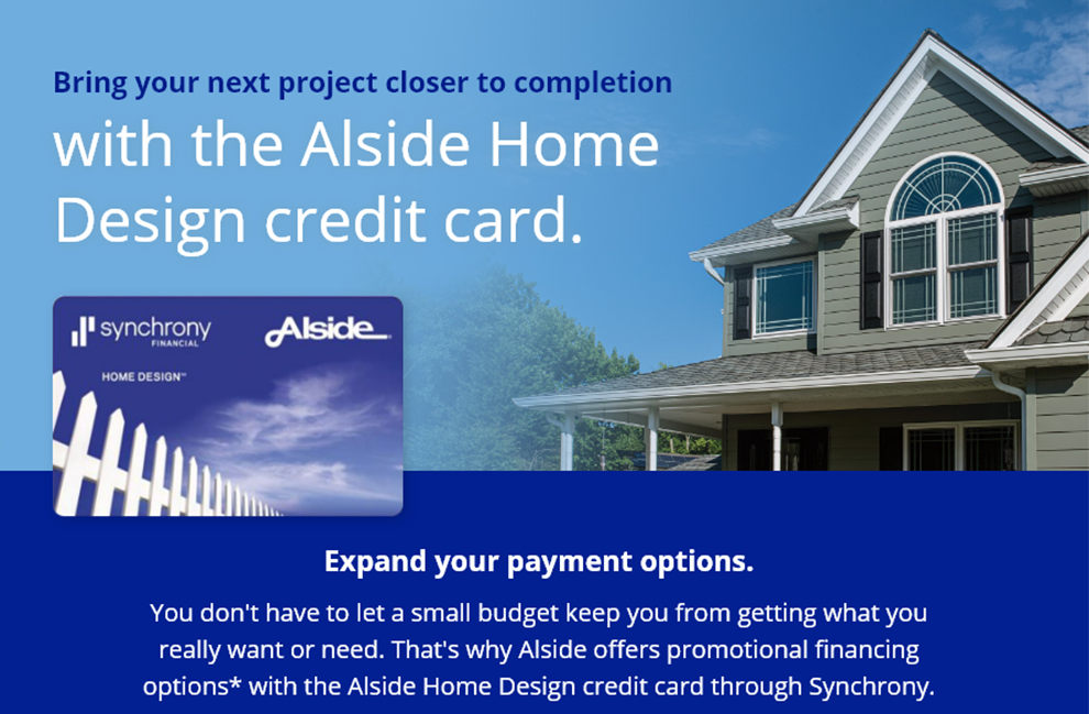synchrony homeowner financing for Alside