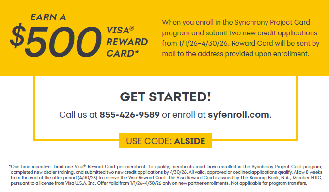 Synchrony Q1 2026 Dealer Promotion