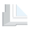 4-916” or 6-916” Jamb Extension Options Available