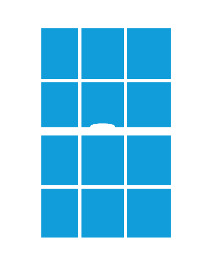 Colonial Grid Pattern